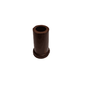 Gummidoppsko, rette, brune, 16 mm innvendig diameter