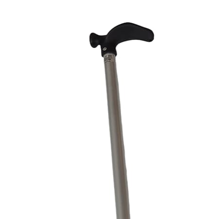 Støttestokk ergonomisk metallic , håndtak venstre