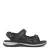 Sandal i skinn - sort