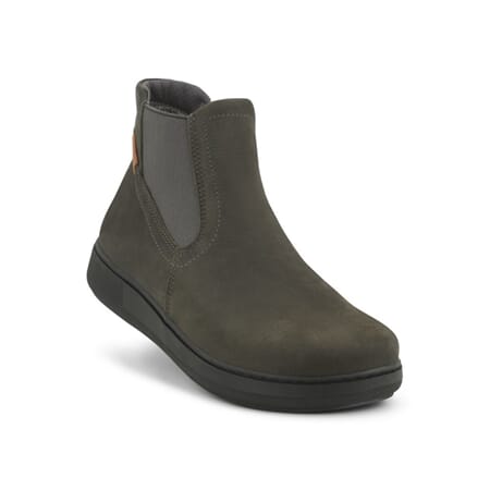 Boots i oljeimpregnert skinn, Grønn
